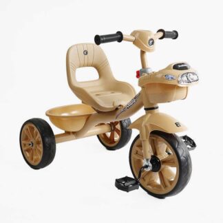 Велосипед 3-х колісний BS-60530 "Best Trike" (1) колеса EVA переднє 10’’, заднє 8’’, сталева рама, УКР. ОЗВУЧУВАННЯ, кошик, в
