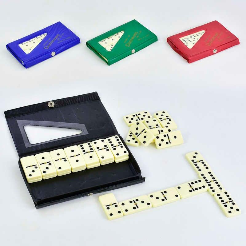 Доміно F 22009 4 кольори, в м`якому чохлі, ВИДАЄТЬСЯ ТІЛЬКИ МІКС ВИДІВ