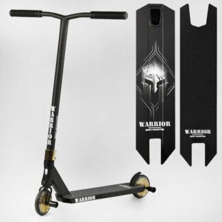 Самокат трюковий Т-50615 Best Scooter (4) "Warrior", HIC-система, ПЕГІ, алюмінієвий диск і дека, колеса PU, d = 120 мм, ширина