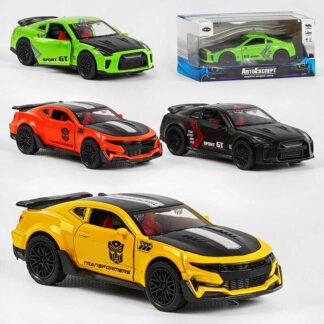 Машинка MG - 08744 (120/2) "Авто Експерт" 4 види, металопластик, 1:36, звук, світло, інерція, відчиняються двері, в коробц Машинка