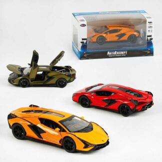 Машинка TK - 10517 (48/2) "Авто Експерт", 3 кольори, металопластик, 1:32, звук, світло, інерція, рухомі елементи, в коробці,