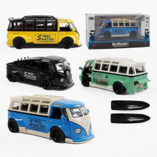 Автобус TK-19102 (48/2) "Авто Експерт", 4 кольори, масштаб 1:32, світло, звук, інерція, відчиняються двері, в коробці, ВИДАЄТЬСЯ
