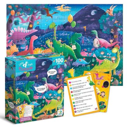 Гр Пазл "Шукай та знаходь. Країна динозаврів" 300669 (24) "DoDo"