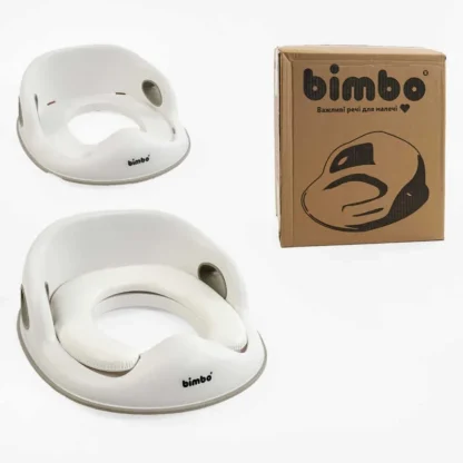 Гр Накладка на унітаз BM-01172 (1) "Bimbo", 31х34х11 см, знімне м’яке сидіння, в коробці