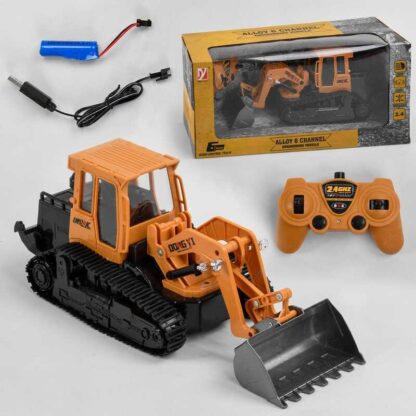 Екскаватор на радіокеруванні A 8863-74 (20) акумулятор 3.7V, підсвічування, звук, в коробці