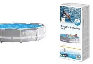 Intex Басейн каркасний 26700 розмір:305x76см, Prism Frame Pool, об`єм води:4485л, у коробці