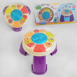 Ігровий музичний столик 41706 "TK Group", ОЗВУЧУВАННЯ УКРАЇНСЬКОЮ МОВОЮ, підсвічування, звуки, 2...