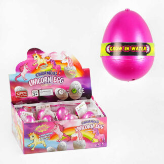 Іграшка зростаюча С 64639 ЦІНА ЗА 12 ШТУК В БЛОЦІ, “Єдиноріг”