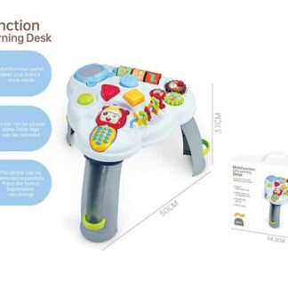 Ігровий музичний столик 2602 телефон, мелодії, цифри англ. мовою, звукові ефекти, різноколірне пі...