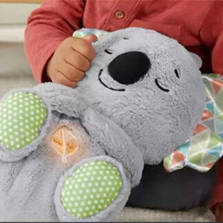 Інтерактивна іграшка M 17057 “Коала”, "Сплюшка", висота 27 см, для сну, дихає, підсвітка, мелодія