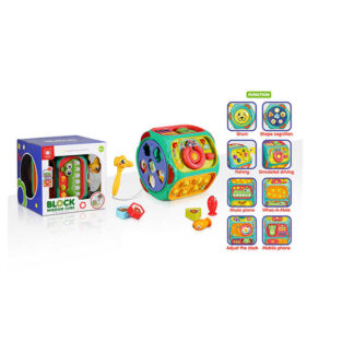 Ігровий центр 856 озвучення англ. мовою, казки, мелодії, підсвічування, звуки, піаніно, барабан,...