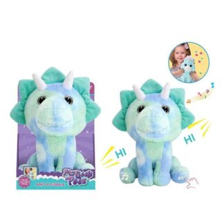 Інтерактивна іграшка 1974-6 “Динозаврик”, підсвічування, запис голосу, мелодії, в коробці