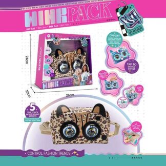 Інтерактивна сумочка KSY 958 кліпає, звуки, музика, реагує на дотик, у коробці