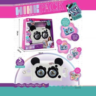 Інтерактивна сумочка KSY 958-2 кліпає, звуки, музика, реагує на дотик, у коробці