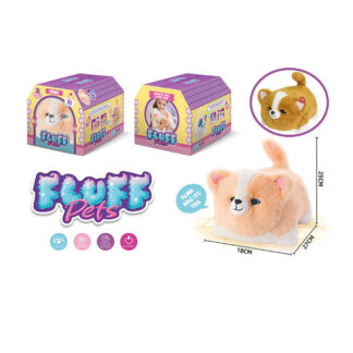 Інтерактивна тваринка BL 334 "Песик", звуки, кліпає очима, рухає хвостом, запис та відтворення зв...