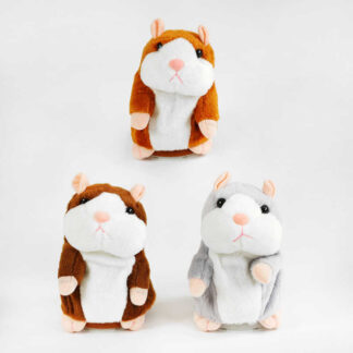 Інтерактивна іграшка C 61330 “Хом’як”, повторюшка, на батарейках, ВИДАЄТЬСЯ ТІЛЬКИ МІКС ВИДІВ