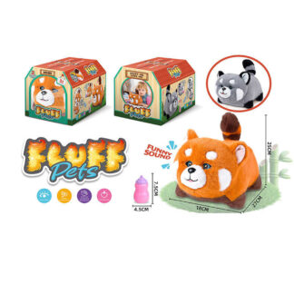 Інтерактивна тваринка BL 352 2 види, кліпає, сенсорний та магнітний датчик, звук, пляшечка, повто...