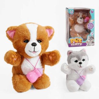 Інтерактивна тваринка F 43668 2 види, “Собачка”, запис та відтворення звуків, сенсорні, магнітні...