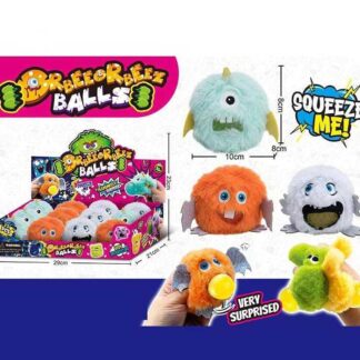 Антистрес BTX 008 ЦІНА ЗА 12 ШТУК В БЛОЦІ, розмір 10х8х8, надуває кулю, текстильна, орбізи всеред...