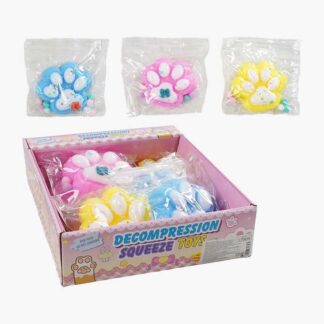 Гра антистрес C 70656 ЦІНА ЗА 6 ШТУК В БЛОЦІ, “Лапка”, в пакеті