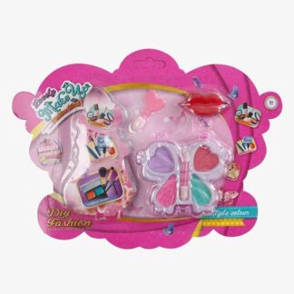 Косметика 557 L-14 тіні, аплікатори, блиск для губ, на листі