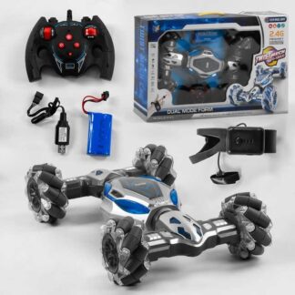 Машинка на радіокеруванні DH 666-60 браслет сенсорного управління, акумулятор 7.4 V, підсвічуванн...