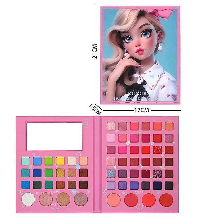 Набір косметики LK 5161 тіні для повік, рум’яна, люстерко, в коробці