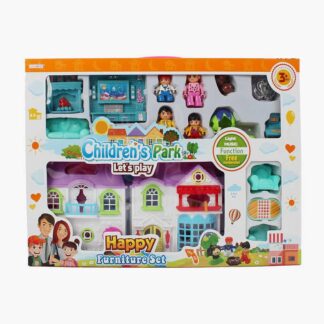 Будиночок 8146-2 A 17.5 х 9 х 20 см, світло, звук, меблі, фігурки, декоративні елементи, домашній...