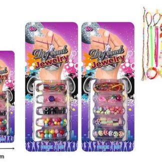 Набір бісеру 22064 "Music club", 2 види, намистини, браслет, нитки, на листі