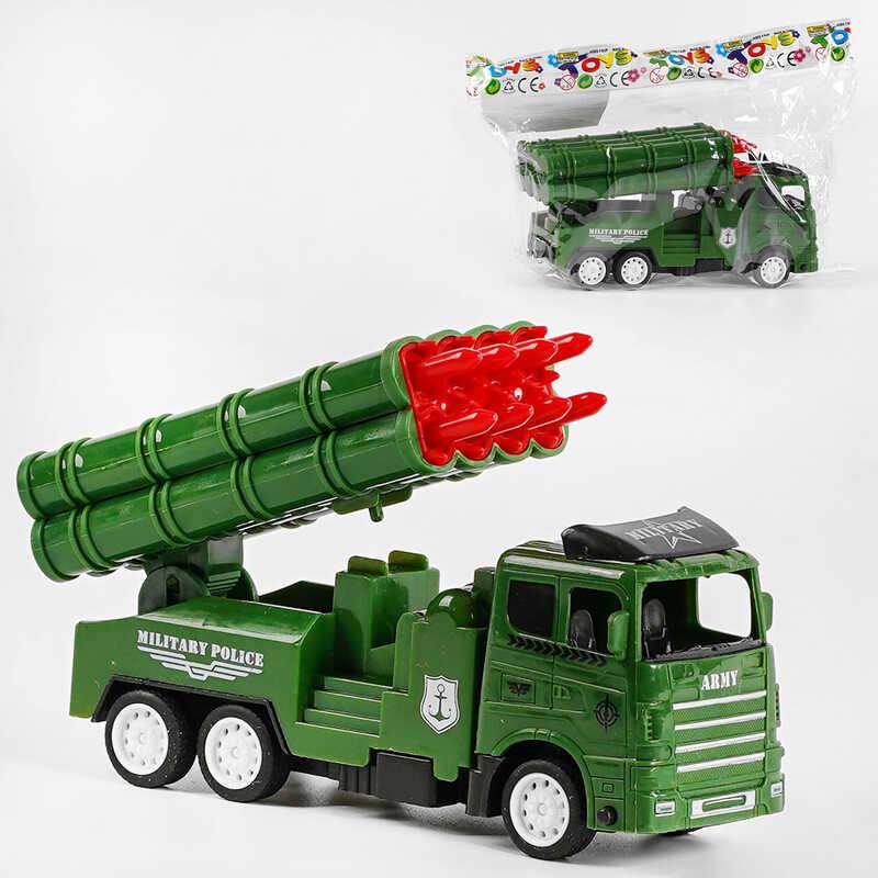Машинка K 188-15 A "Військова техніка", інерція, в пакеті