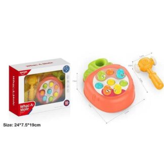 Стукалка HE 8032 механічний принцип роботи, молоточок, в коробці