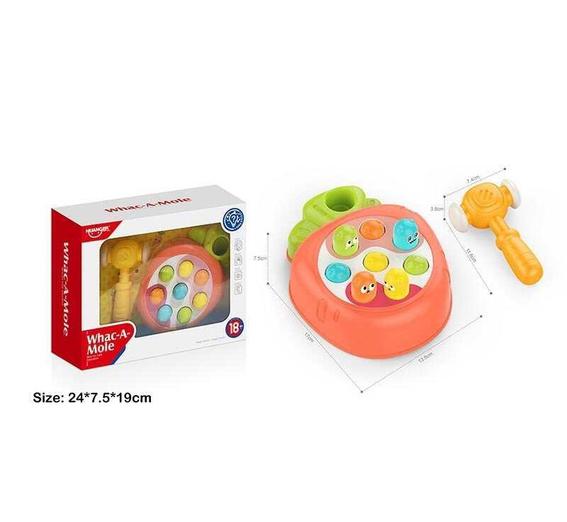 Стукалка HE 8032 механічний принцип роботи, молоточок, в коробці