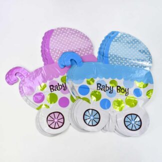 Шарик фольгированный Коляска Baby Girl C 31790 2 вида /ЦЕНА ЗА УПАКОВКУ/ 50 шт в упаковке одного...