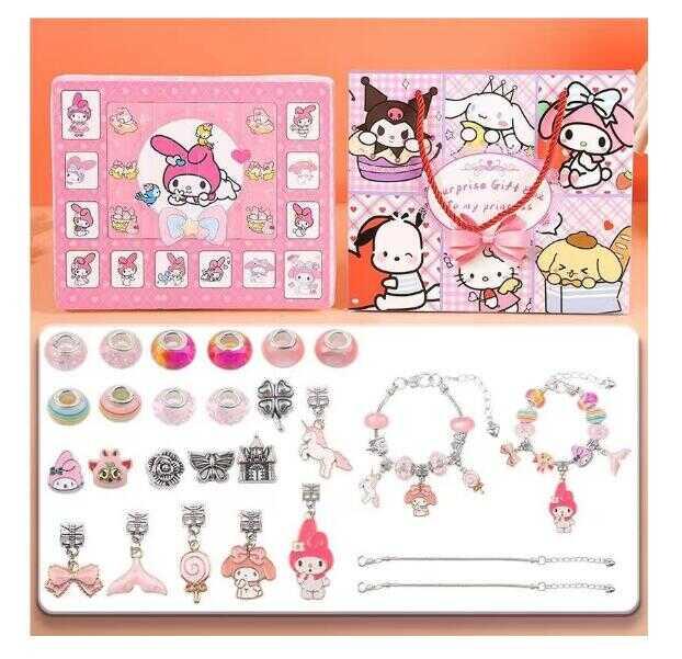 Набір прикрас M 18595 герой, основи для прикрас, шарми, в коробці