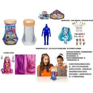 Лялька DK 125 15 см, лялька-сюрприз, шарнірні суглоби, аксесуари, взуття, наліпки, у тубі