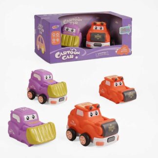 Набір машин 817 A-11 гумові, 2 штуки в коробці