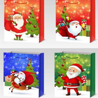 Пакет подарунковий C 69602 4 види, СЕРЕДНІЙ, ВИДАЄТЬСЯ ТІЛЬКИ МІКС ВИДІВ