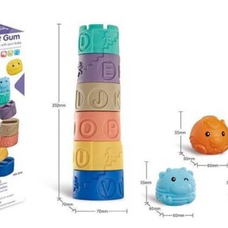 Пирамидка 1014 9 элементов, в коробке