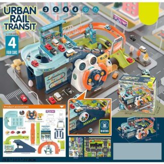 Трек Т 904 А кермо на батарейках, пісні англ. мовою, звукові ефекти, у коробці