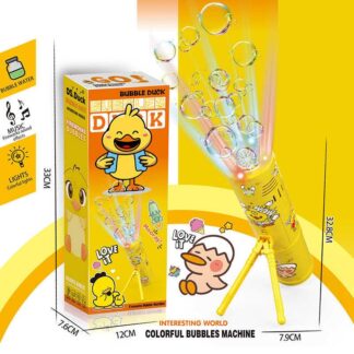 Установка з мильними бульбашками 3367 “Міномет”, мелодія, підсвічування, від батарейок, в коробці