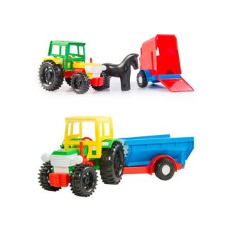 Трактор с прицепом