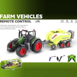 Трактор на радіокеруванні YJ 142-3 акумулятор 3.7. V, USB кабель, пульт керування, масштаб 1:16,...
