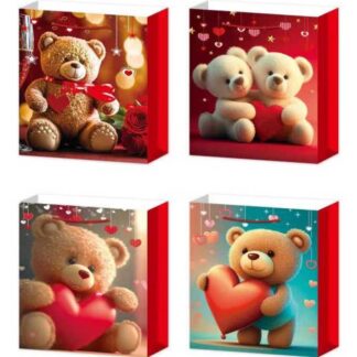 Пакет подарунковий С 69483 4 види, ВЕЛИКИЙ, ВИДАЄТЬСЯ ТІЛЬКИ МІКС ВИДІВ