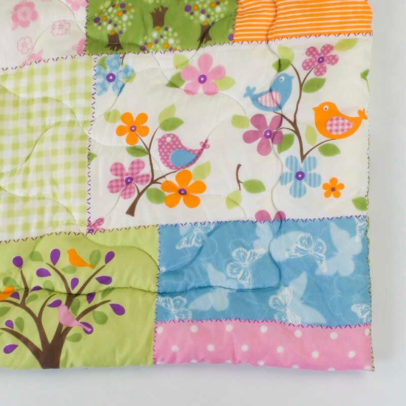 Гр Ковдра "Малишок" 20500401 стьобана мікрофібра, силіконізоване волокно, 90х120 см, різ... 90х120 см