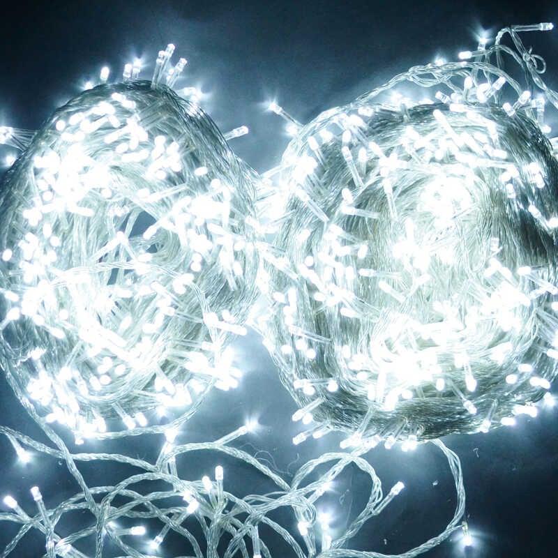Гірлянда C 31318-652 1578 лампочок, 98,5 метра, біла, від мережі 220 В, в коробці