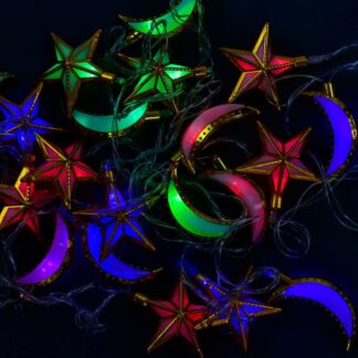 Гірлянда світлодіодна С 31303 20 лампочок, 5 метрів, мультиколор,від мережі 220 В, у пакеті