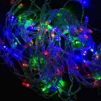 Гірлянда-штора світлодіодна С 31311 100 лампочок, довжина проводу 3 метри, гілки: 40, 50, 68... 100 л