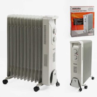 Масляний обігрівач з дуйкою Nikura 62897 11 секцій, потужність 2500 Вт, в коробці