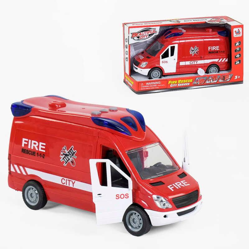 Машинка 666-11 P зі світловими та звуковими ефектами, в коробці