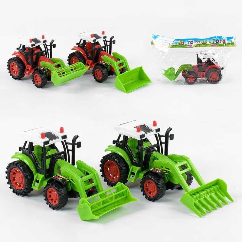 Трактор 2009-65 4 види, інерція, в пакеті, ВИДАЄТЬСЯ ТІЛЬКИ МІКС ВИДІВ